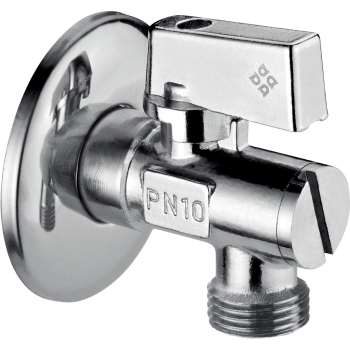 Zawór kątowy do podłączenia spłuczki WC 1/2" - 1/2"